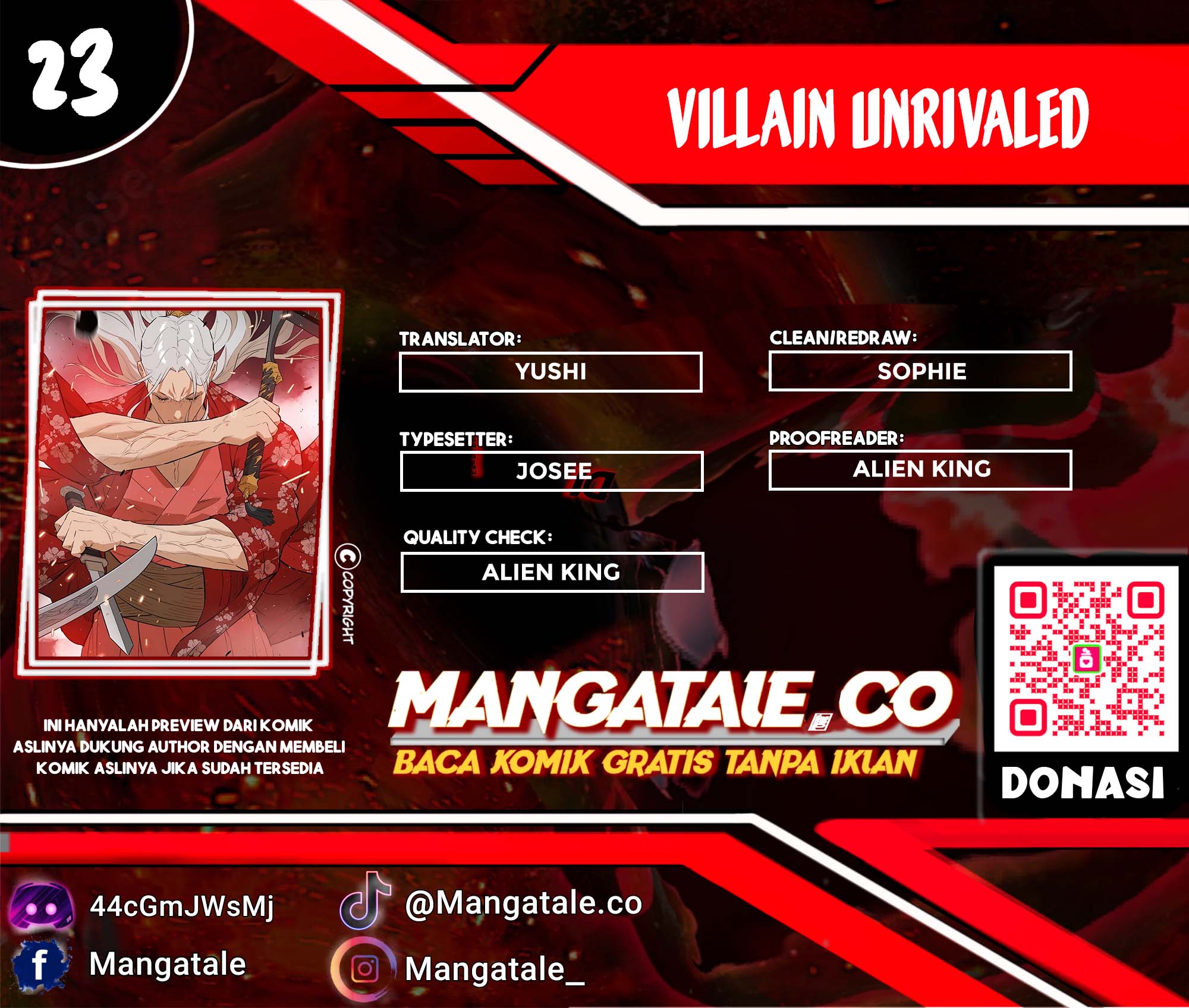 Villain Unrivaled Chapter 23 - halaman 1