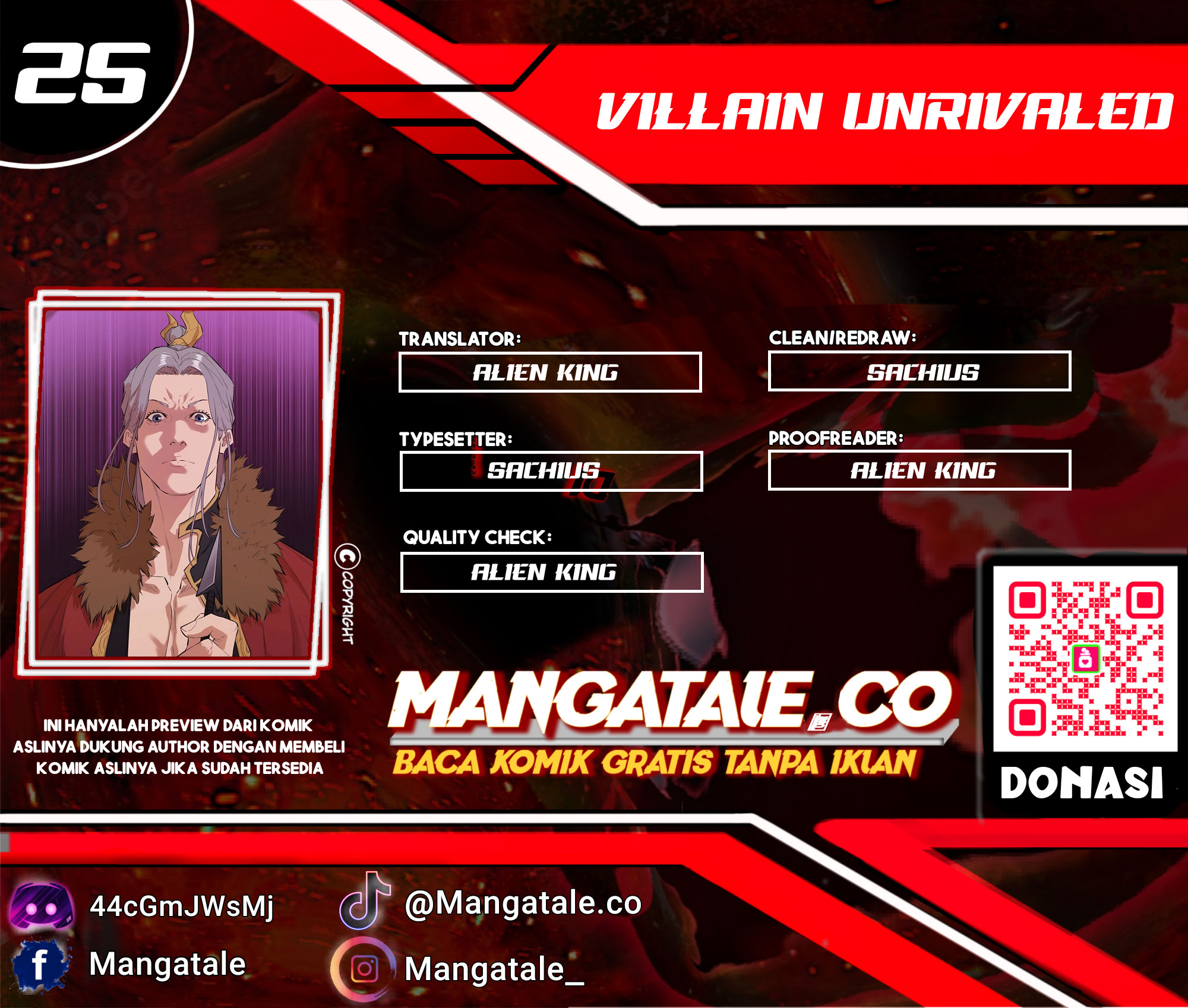 Villain Unrivaled Chapter 25 - halaman 1