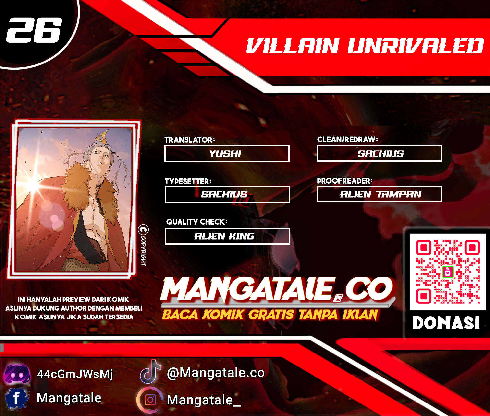 Villain Unrivaled Chapter 26 - halaman 1