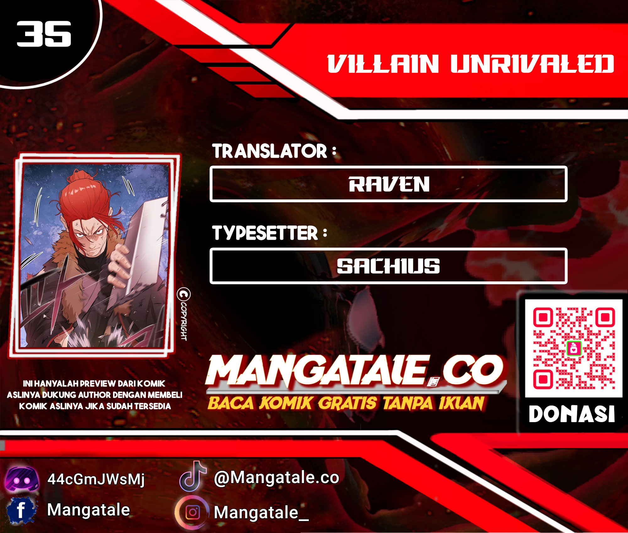 Villain Unrivaled Chapter 35 - halaman 1