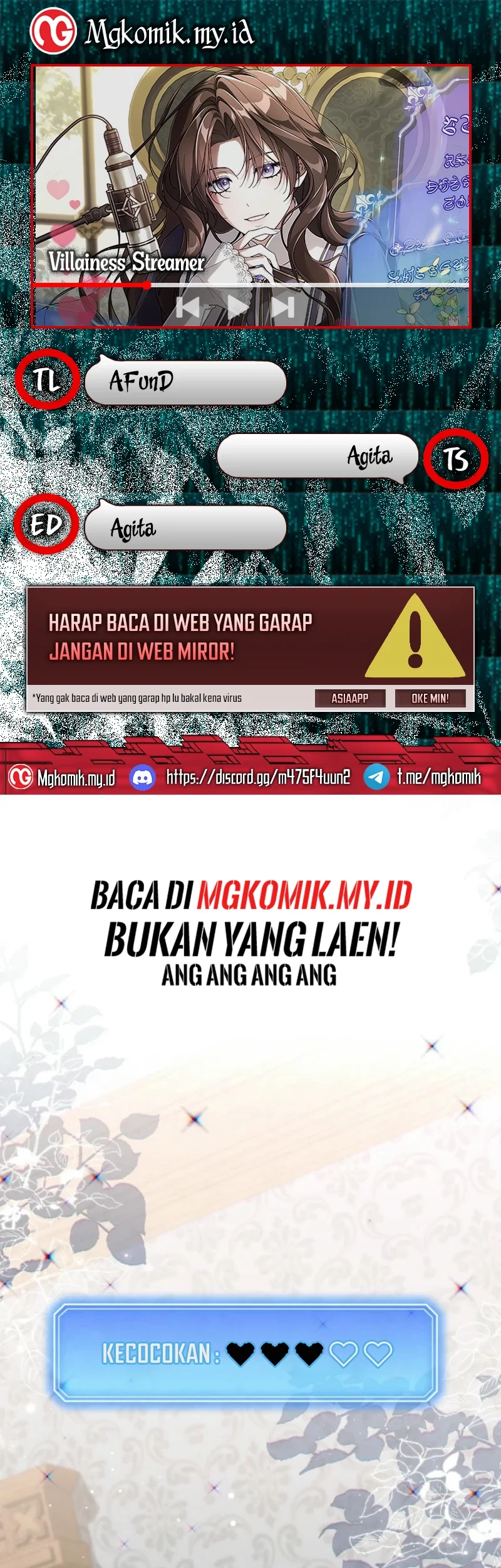 Villainess Streamer Chapter 21 - halaman 1