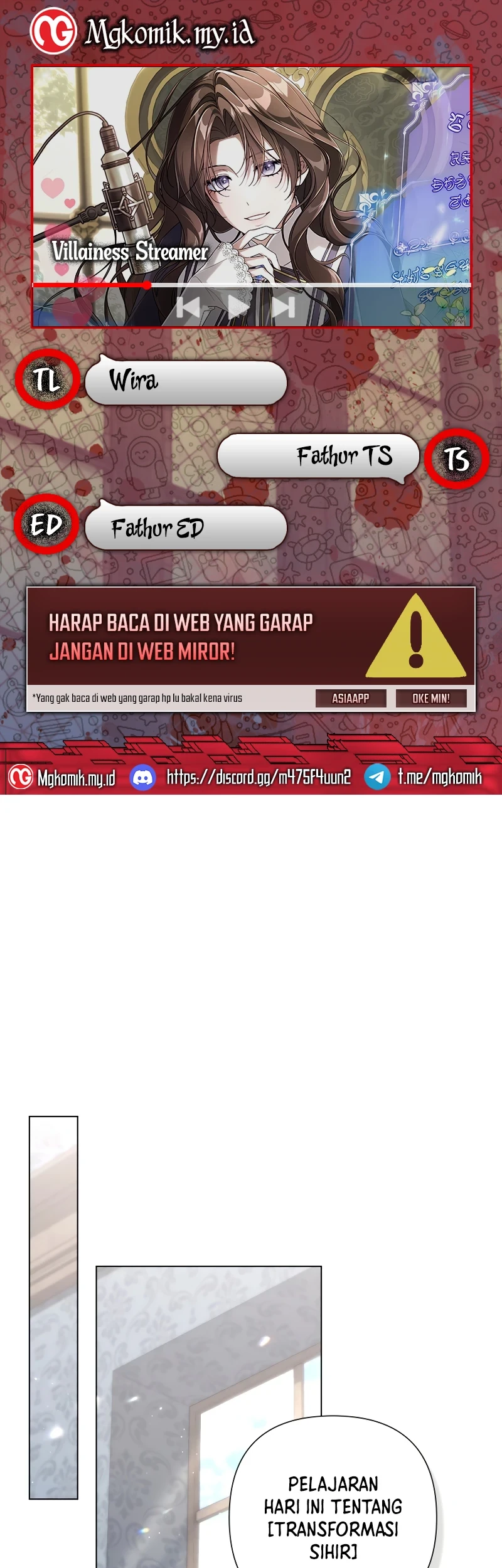 Villainess Streamer Chapter 25 - halaman 1