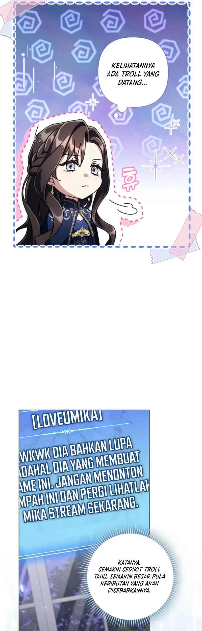 Villainess Streamer Chapter 9 - halaman 60