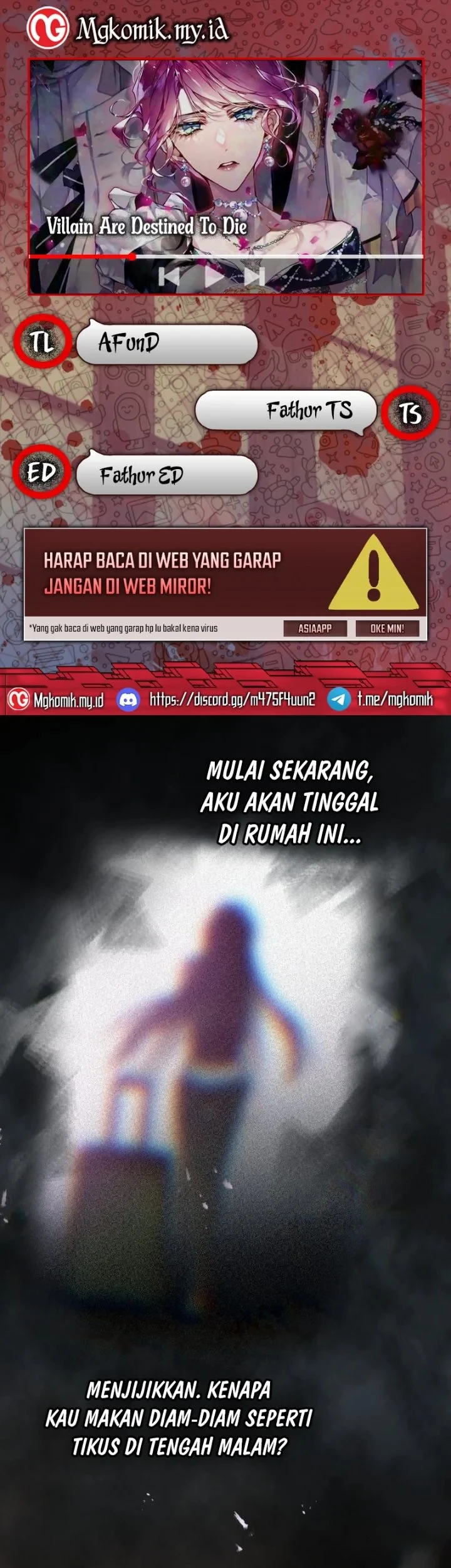 Villains Are Destined to Die Chapter 163 - halaman 1