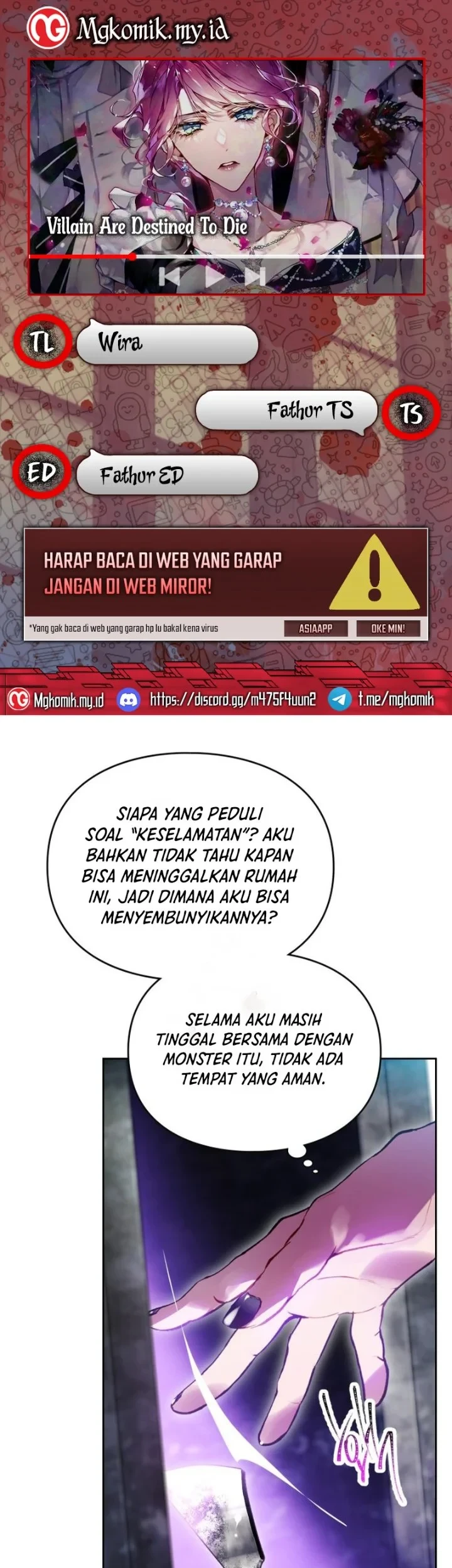 Villains Are Destined to Die Chapter 168 - halaman 1