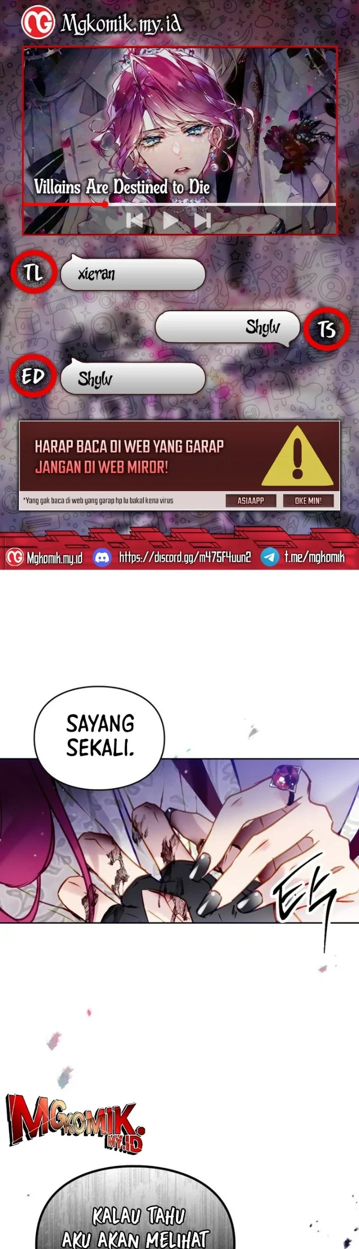 Villains Are Destined to Die Chapter 169 - halaman 1