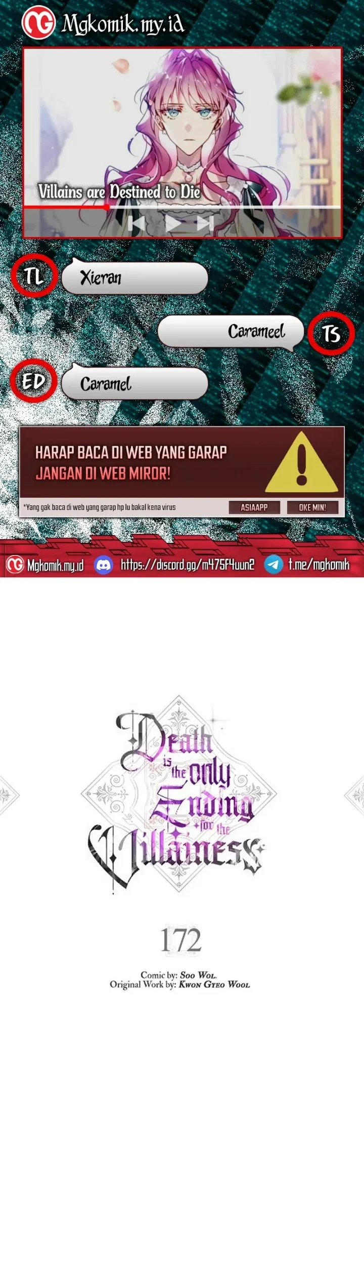 Villains Are Destined to Die Chapter 172 - halaman 1