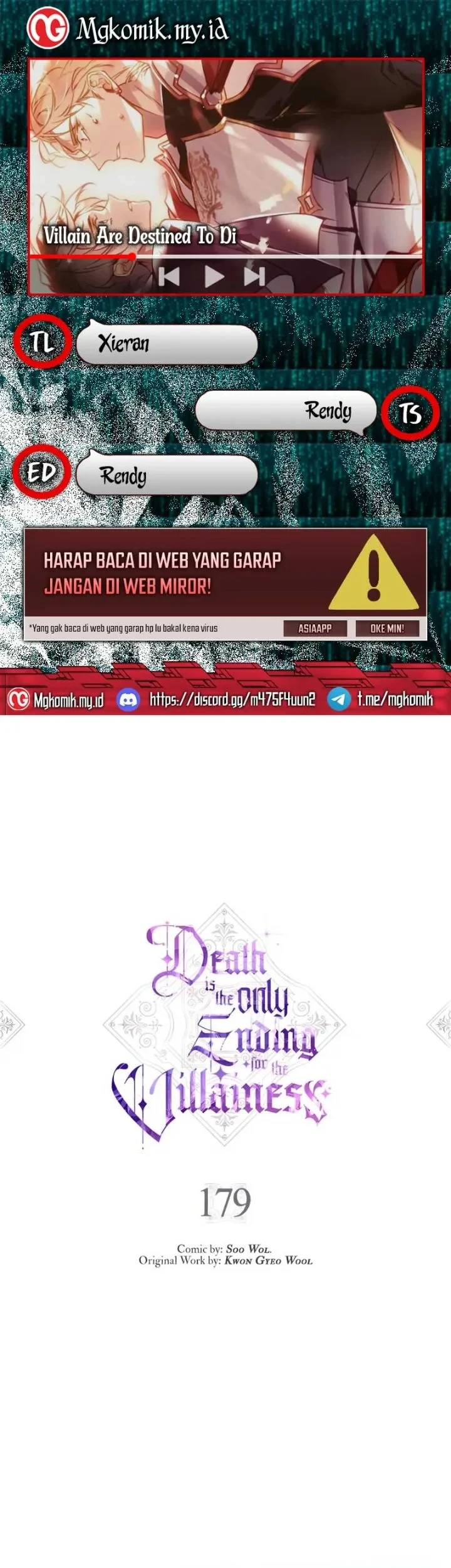 Villains Are Destined to Die Chapter 179 - halaman 1