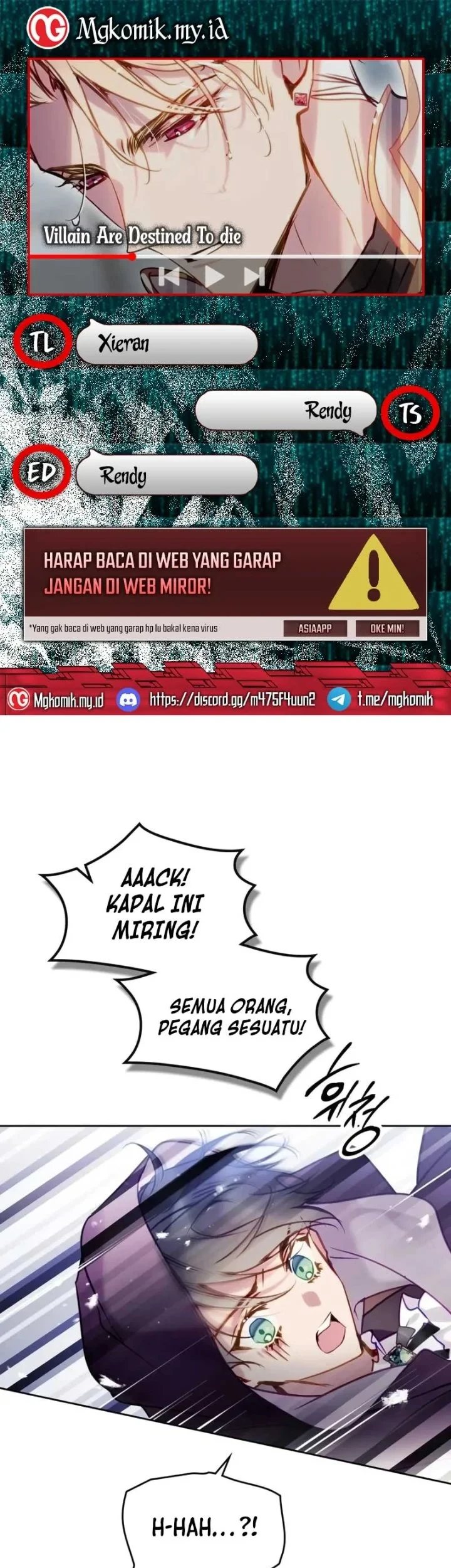 Villains Are Destined to Die Chapter 180 - halaman 1