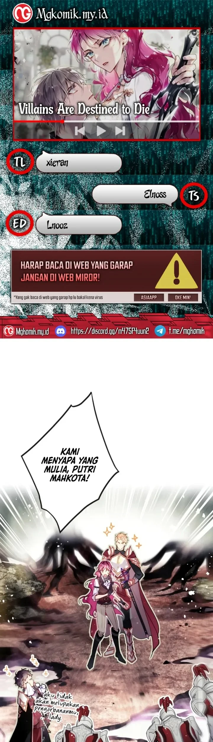 Villains Are Destined to Die Chapter 187 - halaman 1