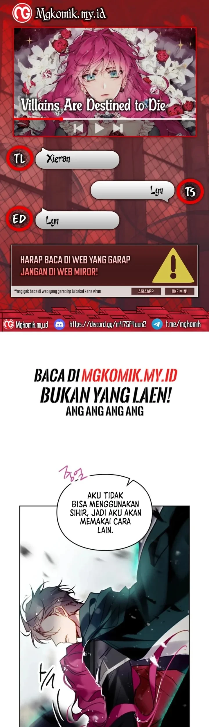 Villains Are Destined to Die Chapter 188 - halaman 1
