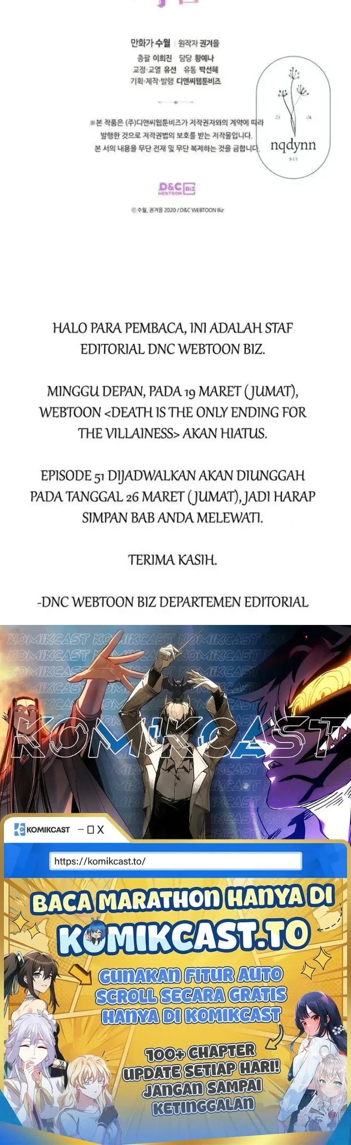 Villains Are Destined to Die Chapter 50 - halaman 40