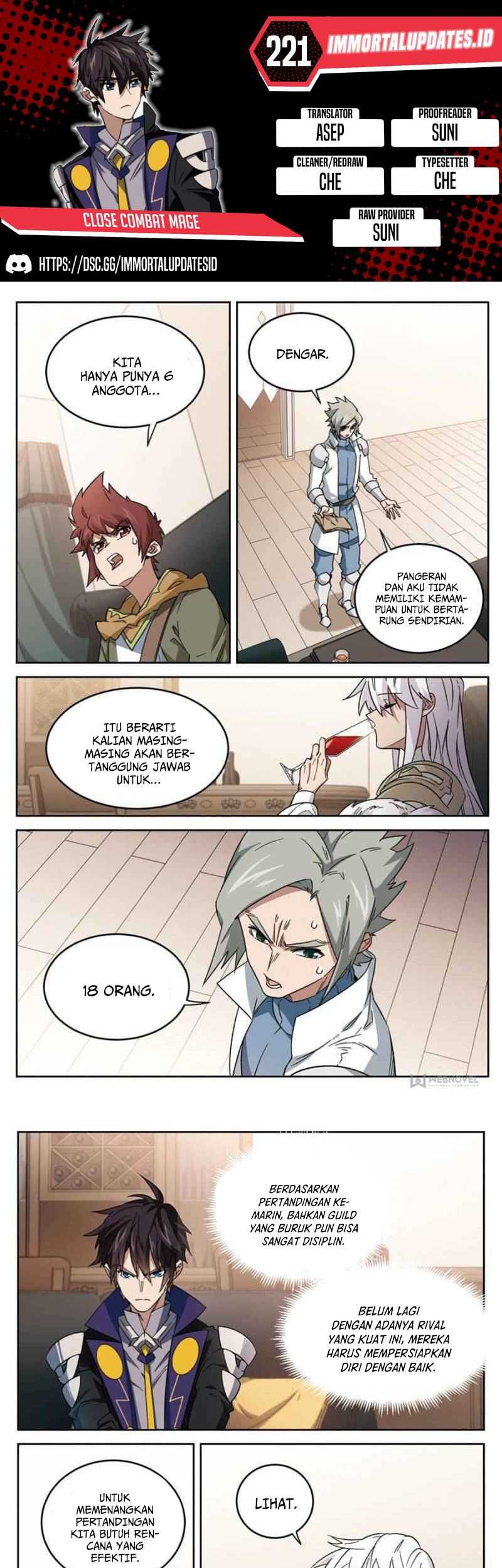 Virtual World: Close Combat Mage Chapter 221 - halaman 1