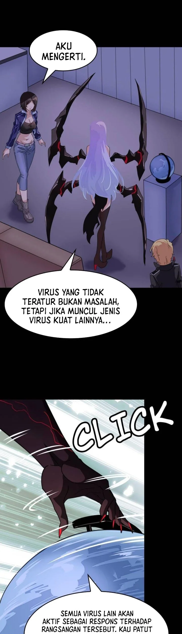 Virus Girlfriend Chapter 447 - halaman 14