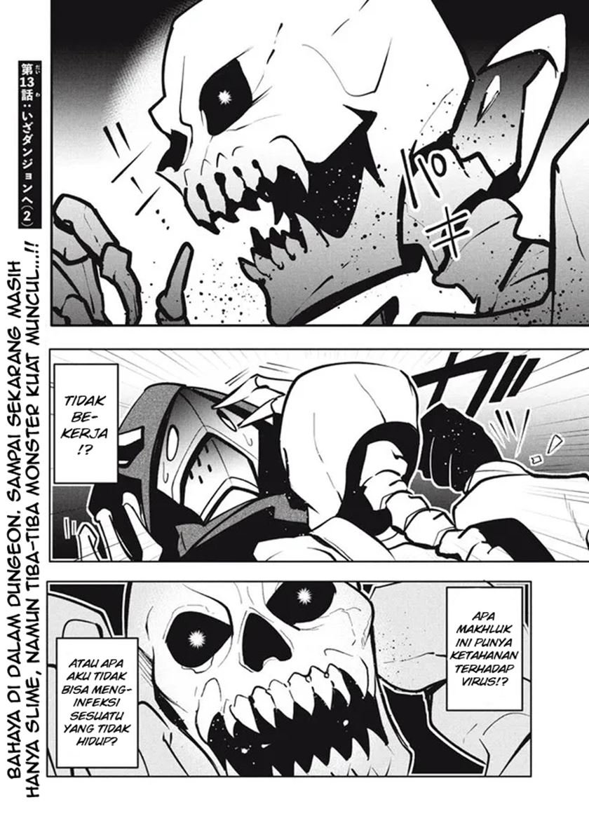 Virus Tensei kara Isekai Kansen Monogatari Chapter 13.2 - halaman 2