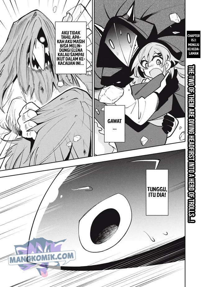 Virus Tensei kara Isekai Kansen Monogatari Chapter 15.1 - halaman 2
