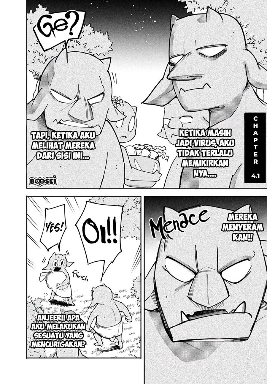 Virus Tensei kara Isekai Kansen Monogatari Chapter 4.1 - halaman 2