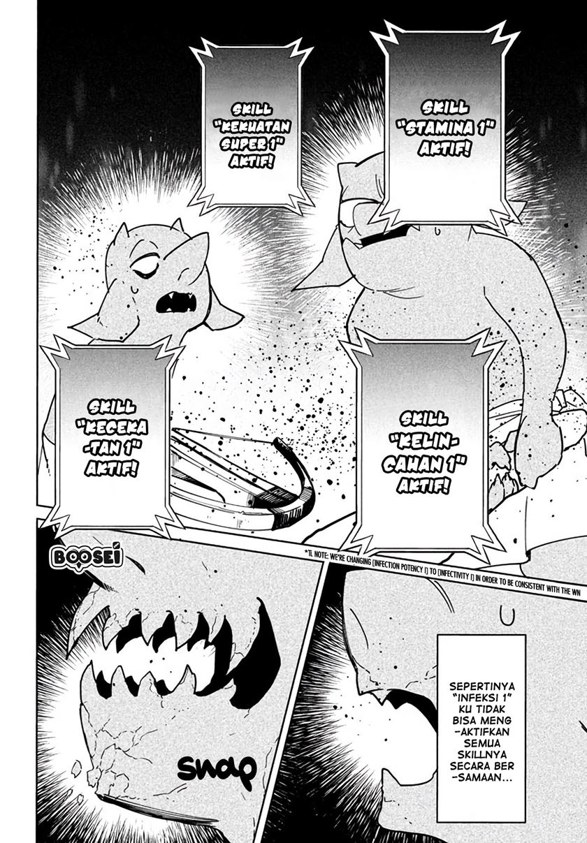 Virus Tensei kara Isekai Kansen Monogatari Chapter 4.2 - halaman 13