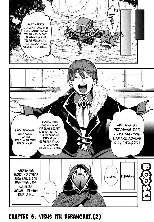 Virus Tensei kara Isekai Kansen Monogatari Chapter 6.2 - halaman 4