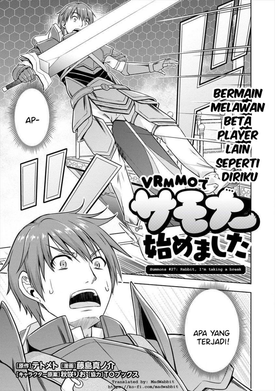 VRMMO Summoner Hajimemashita Chapter 27 - halaman 2