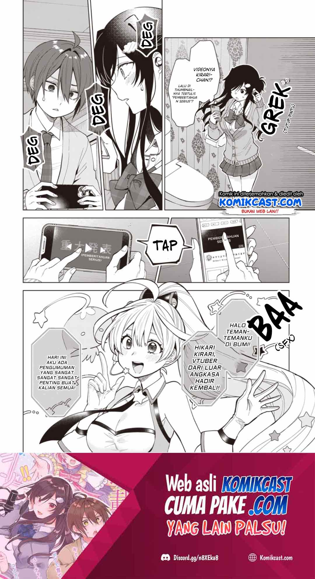 VTuber wa Mama Naranai! Chapter 1.3 - halaman 2