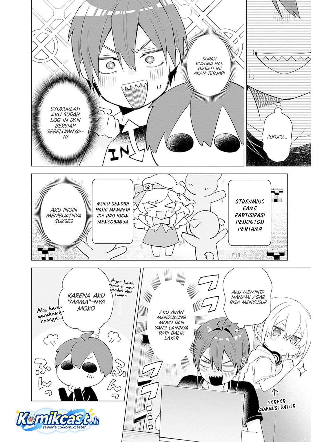 VTuber wa Mama Naranai! Chapter 12 - halaman 8