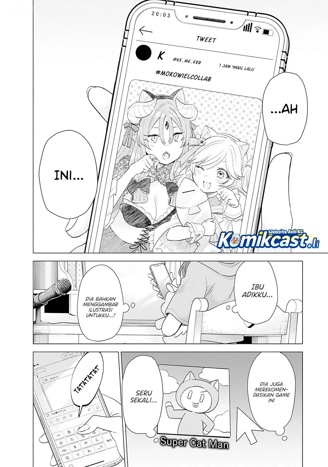 VTuber wa Mama Naranai! Chapter 15 - halaman 24