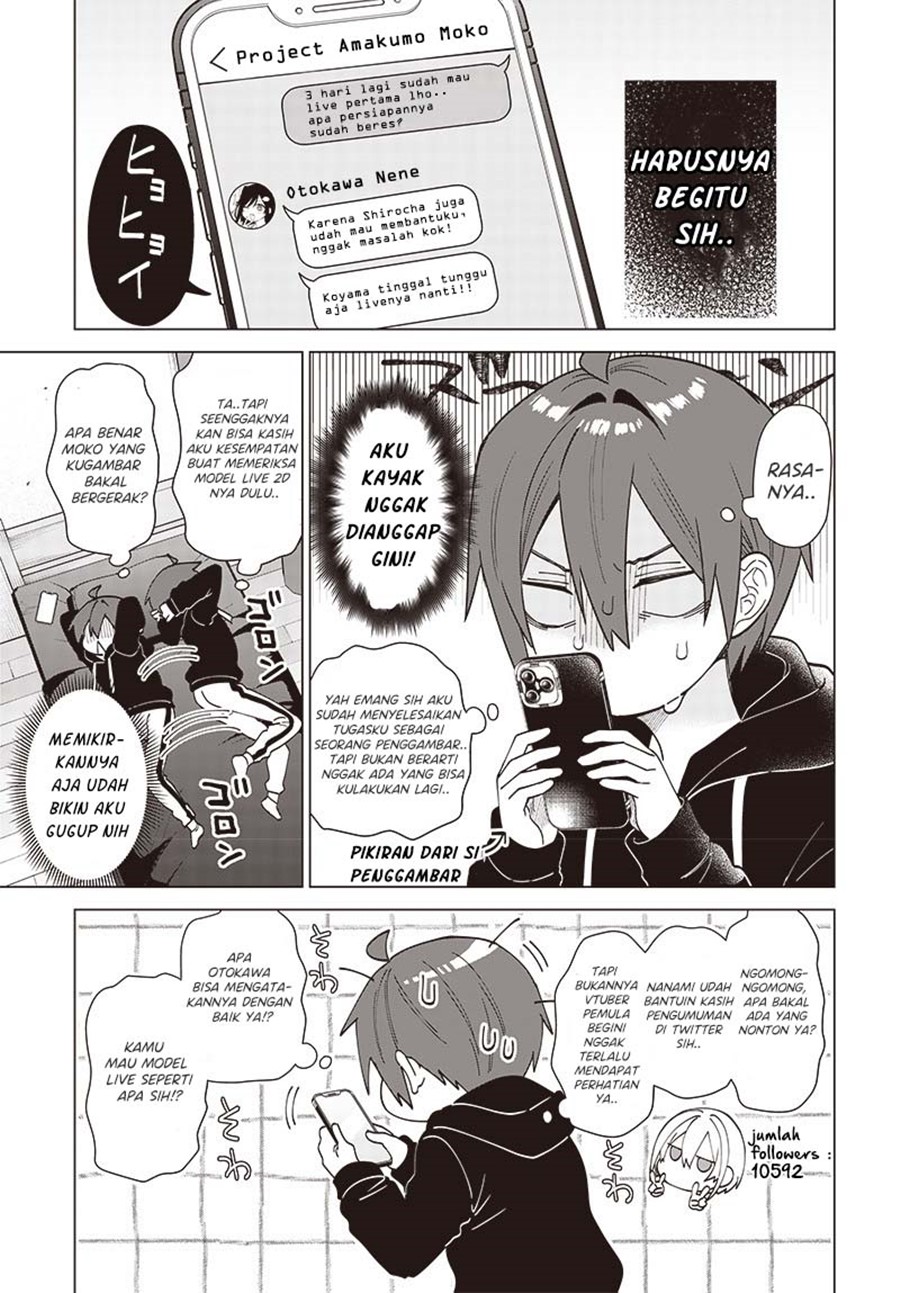 VTuber wa Mama Naranai! Chapter 3.1 - halaman 4