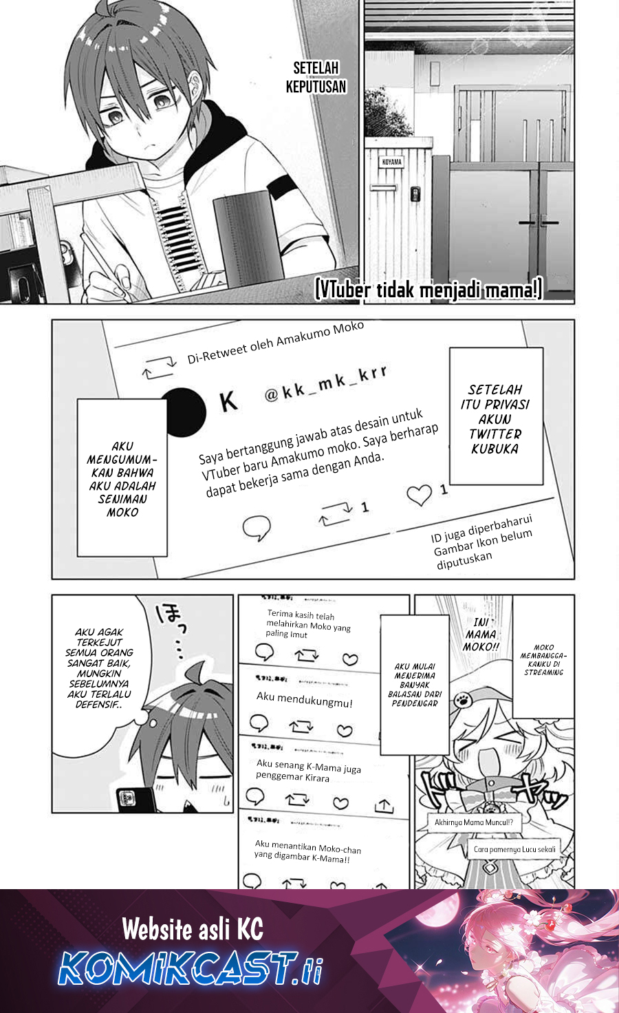 VTuber wa Mama Naranai! Chapter 9 - halaman 1