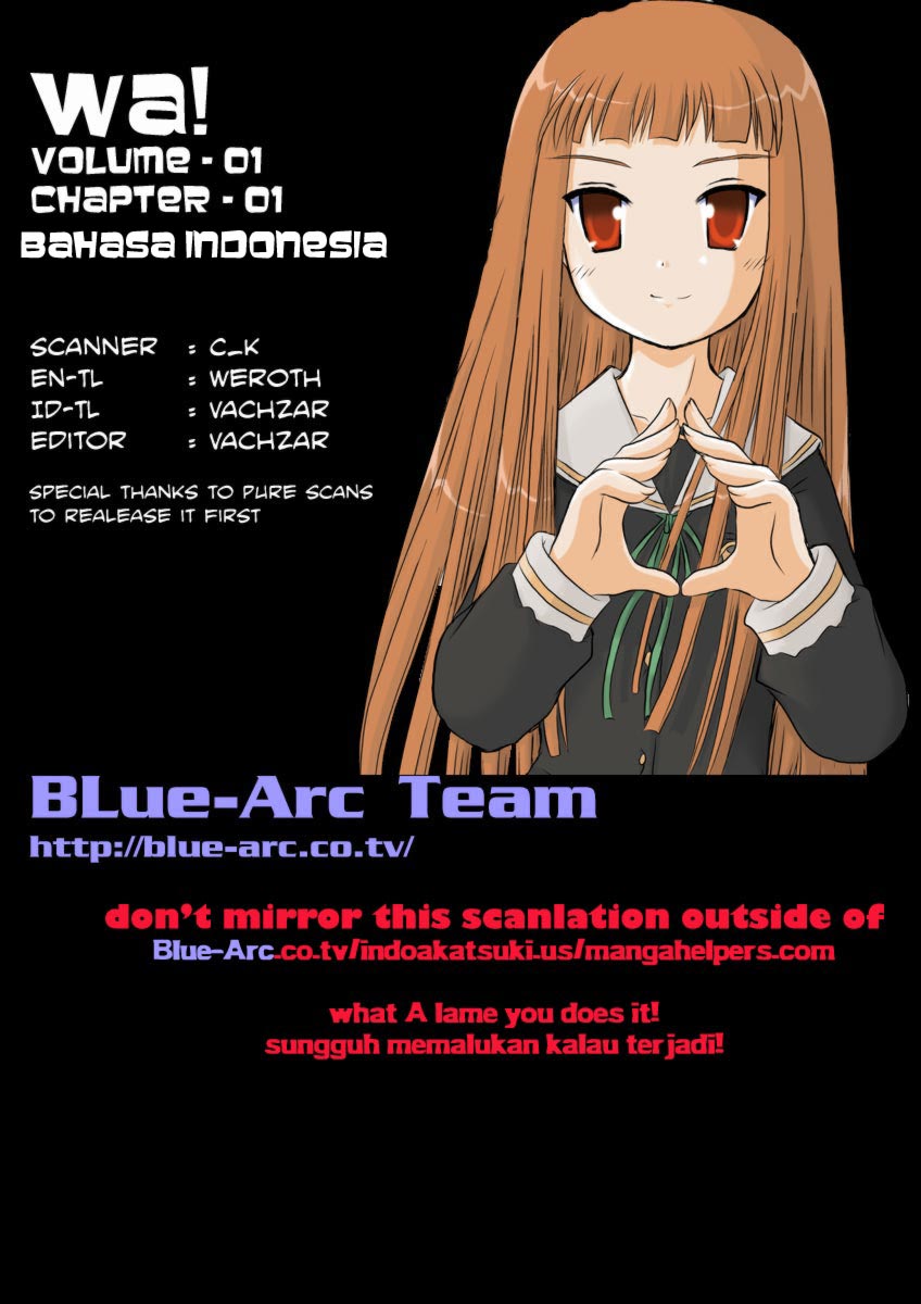 Wa! Chapter 1 - halaman 1