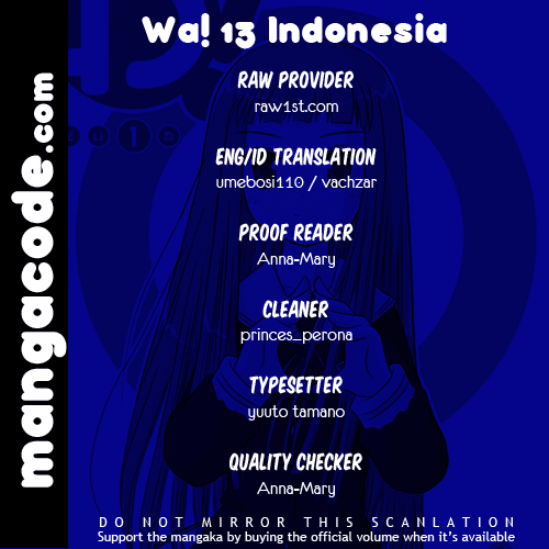 Wa! Chapter 13 - halaman 1
