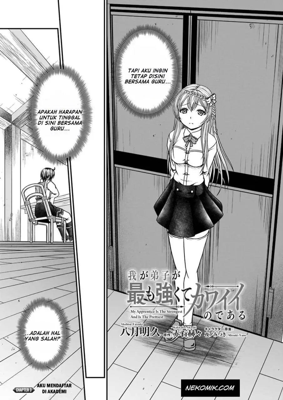 Waga Deshi ga Motto mo Tsuyokute Kawaii node Aru Chapter 3 - halaman 4