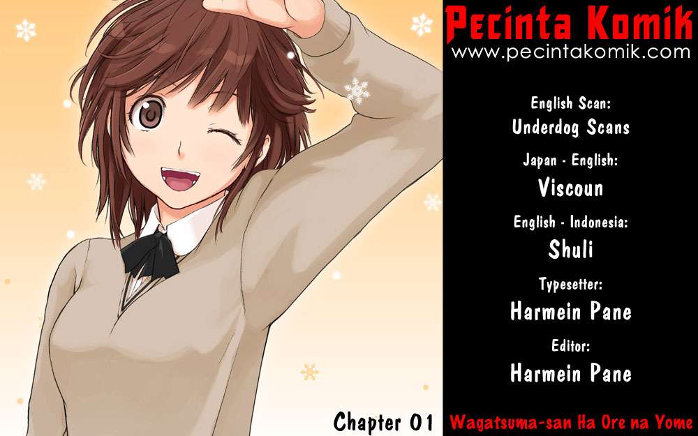 Wagatsuma-san wa Ore no Yome Chapter 13 - halaman 1