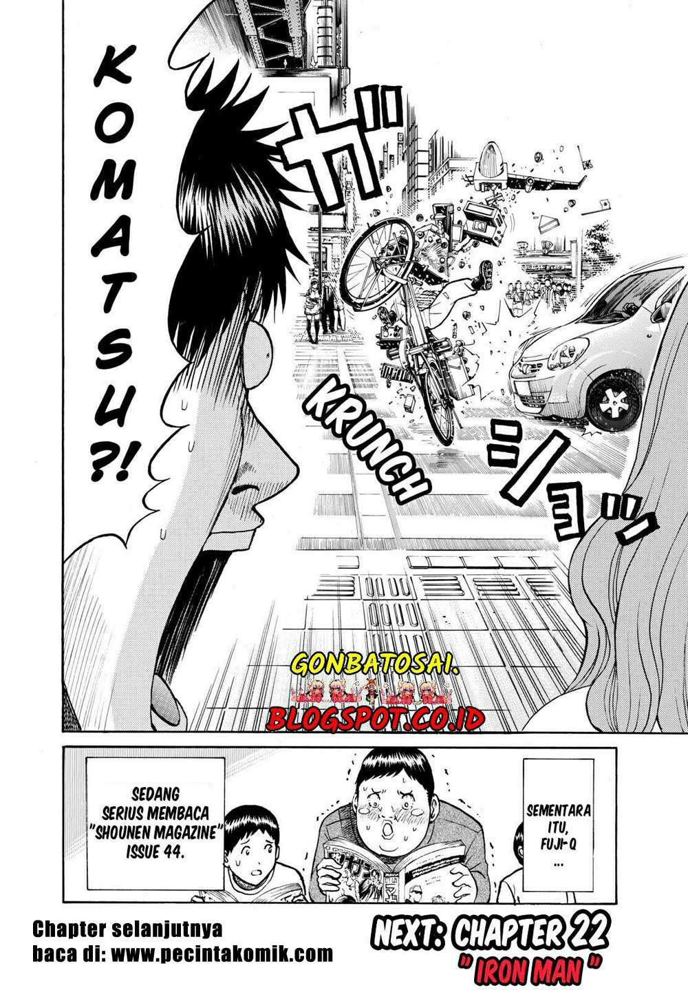 Wagatsuma-san wa Ore no Yome Chapter 21 - halaman 22