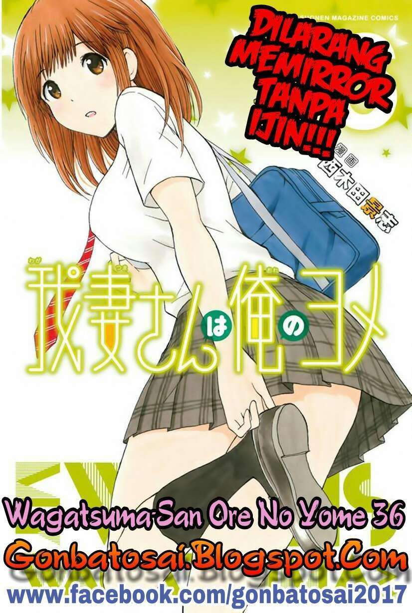Wagatsuma-san wa Ore no Yome Chapter 36 - halaman 1