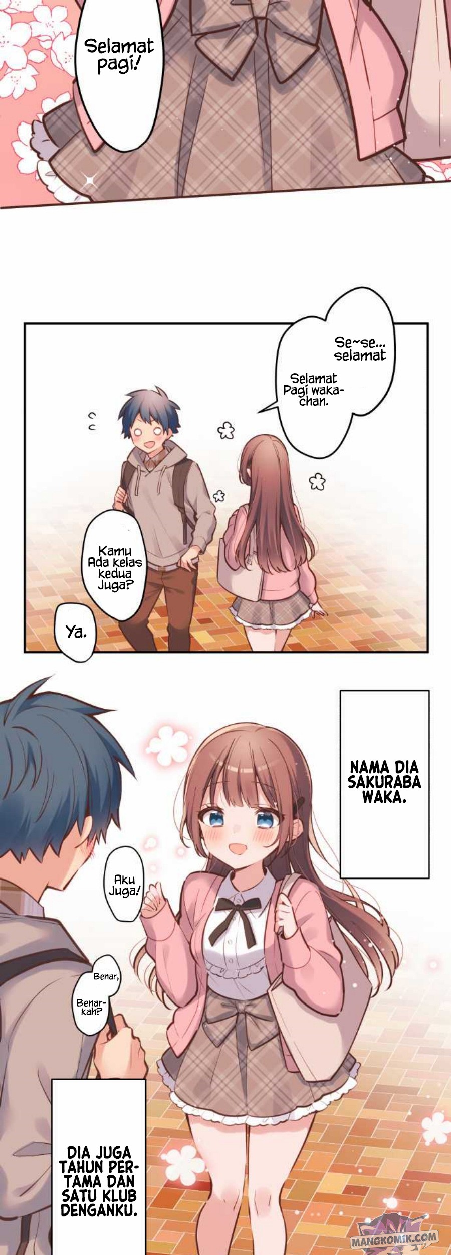 Waka-chan Is Flirty Again Chapter 1 - halaman 7