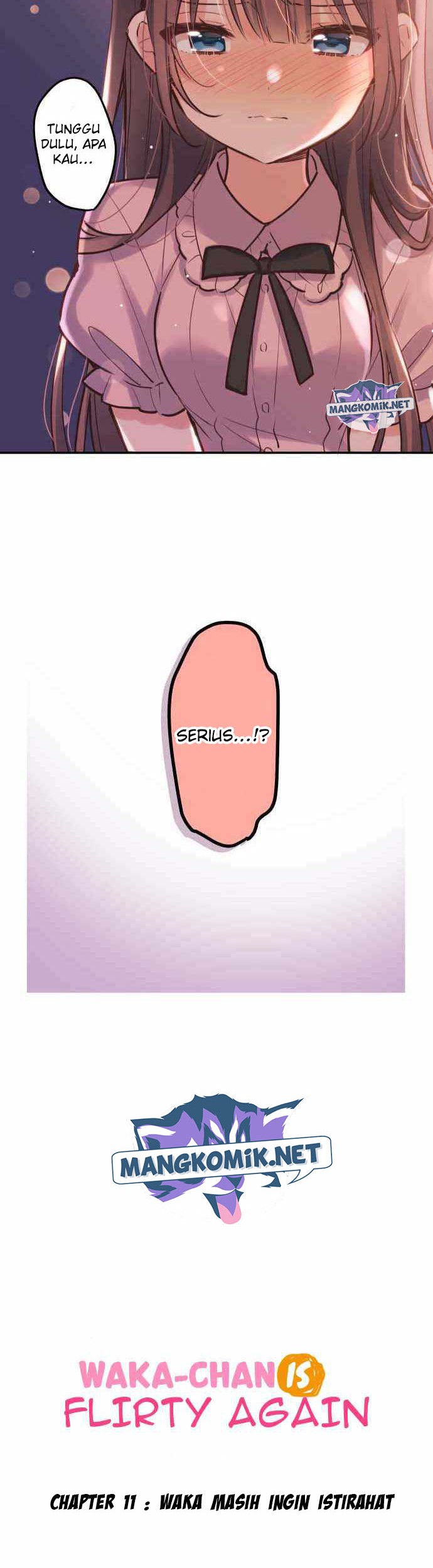 Waka-chan Is Flirty Again Chapter 11 - halaman 3