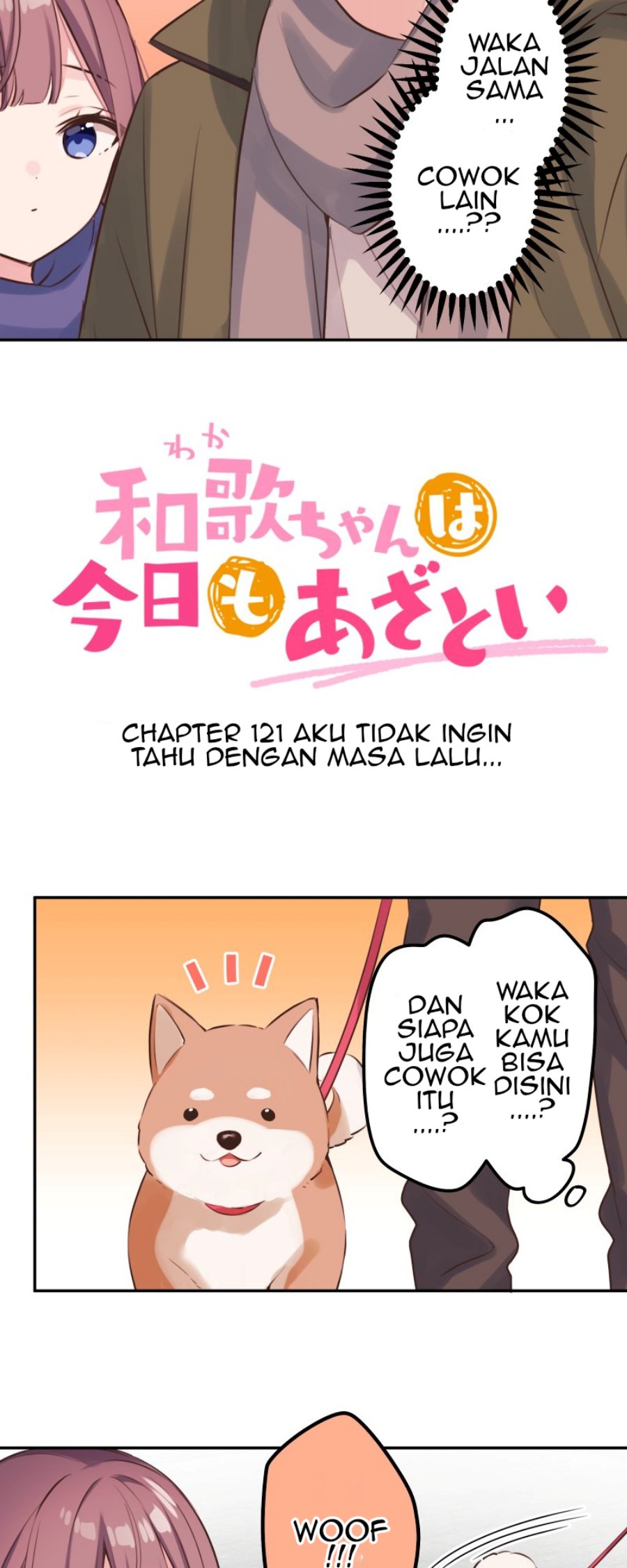 Waka-chan Is Flirty Again Chapter 121 - halaman 9