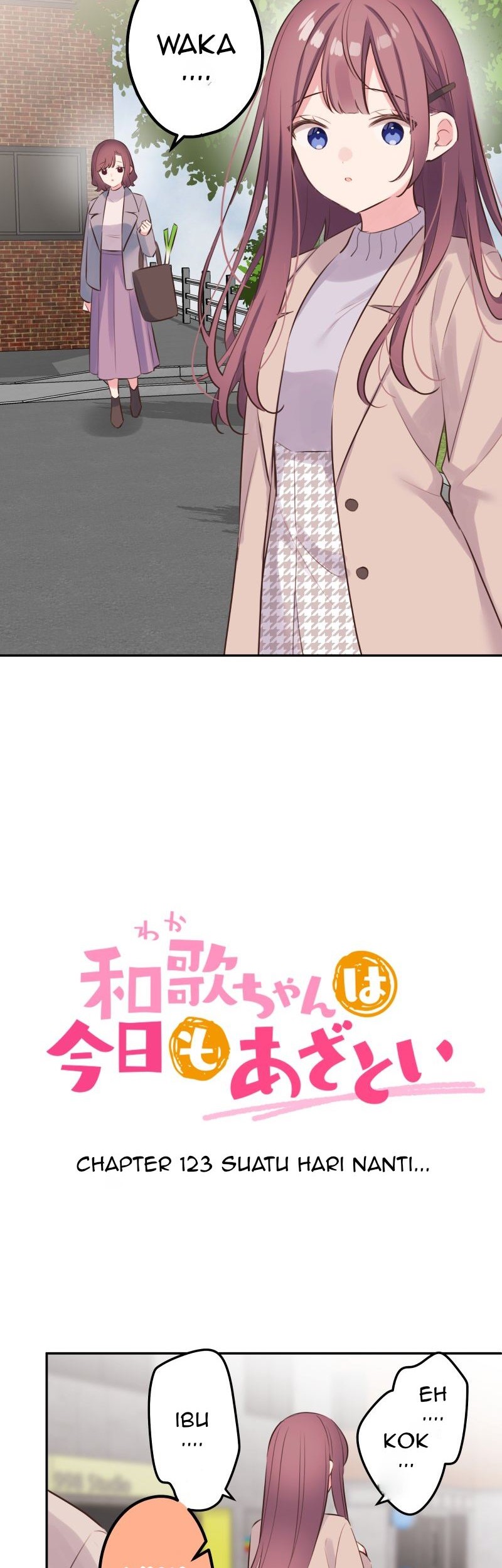 Waka-chan Is Flirty Again Chapter 123 - halaman 2