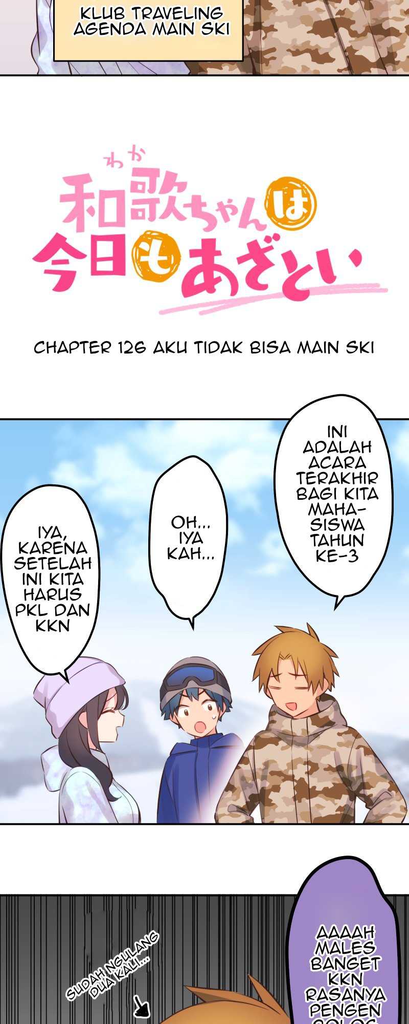 Waka-chan Is Flirty Again Chapter 126 - halaman 2