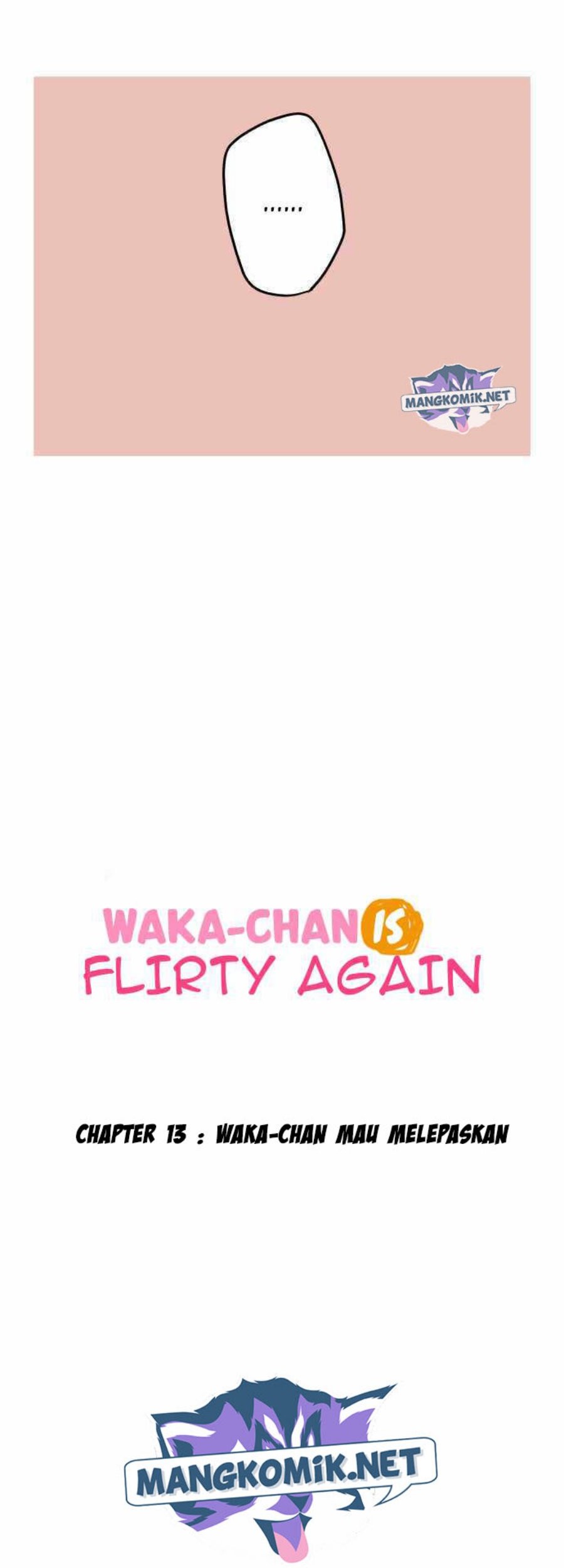 Waka-chan Is Flirty Again Chapter 13 - halaman 4