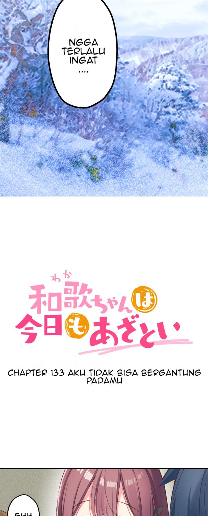 Waka-chan Is Flirty Again Chapter 133 - halaman 4