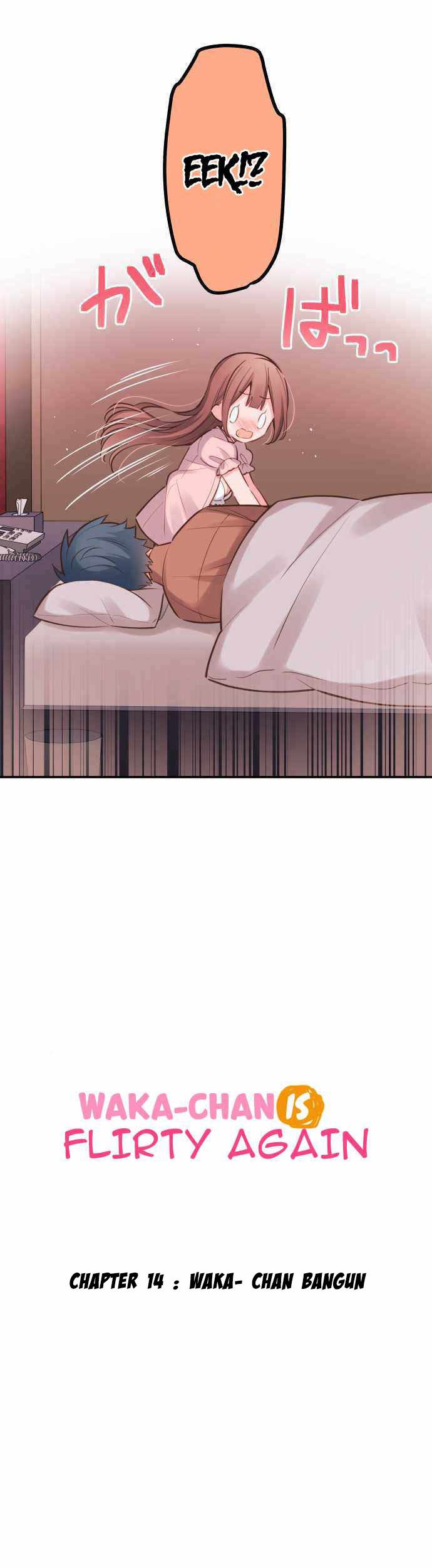 Waka-chan Is Flirty Again Chapter 14 - halaman 3