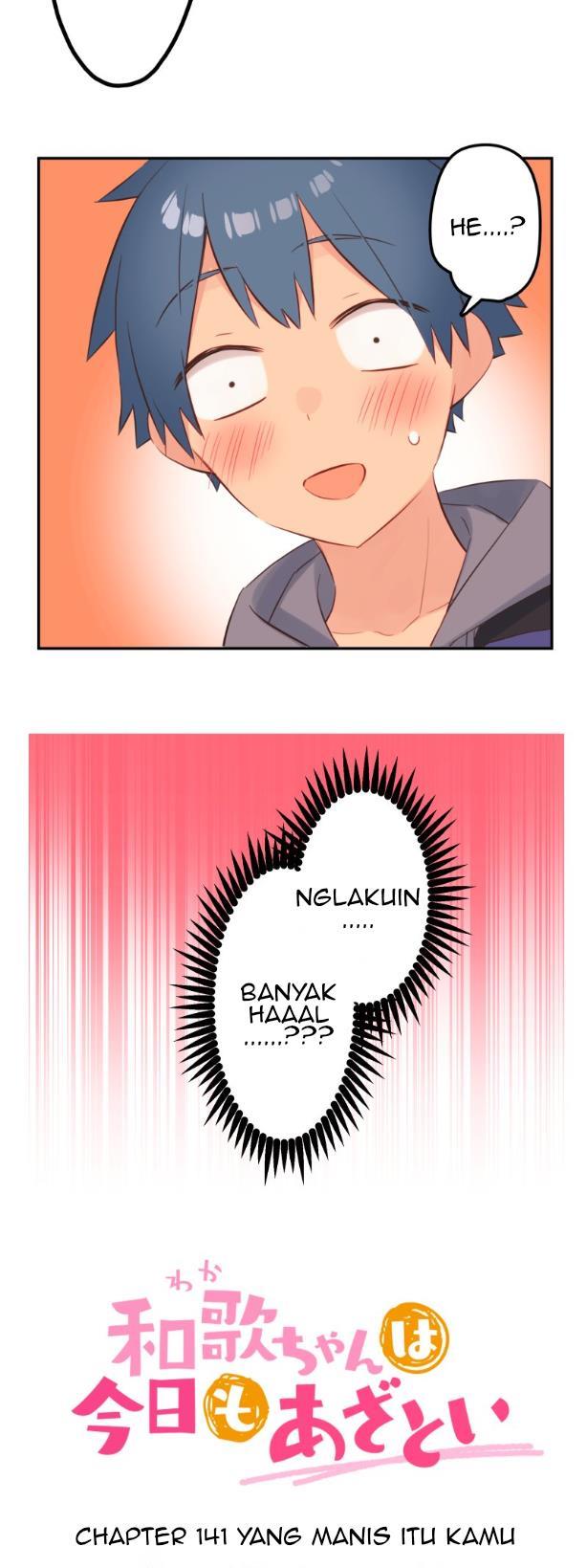 Waka-chan Is Flirty Again Chapter 141 - halaman 3