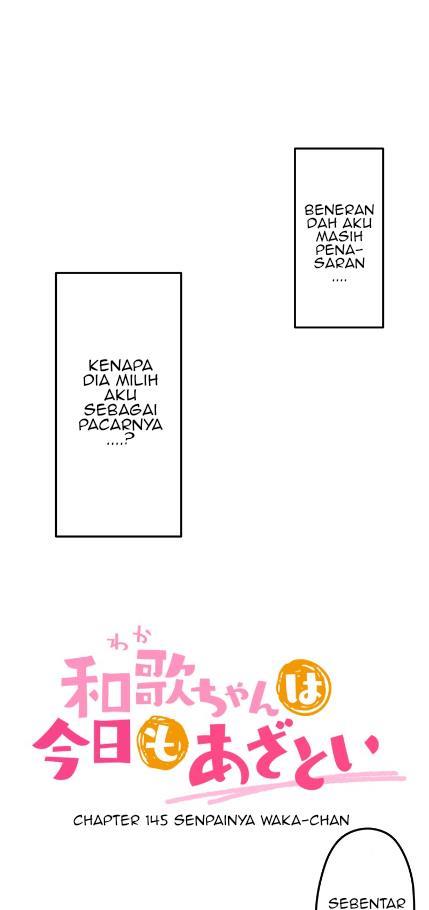 Waka-chan Is Flirty Again Chapter 145 - halaman 4