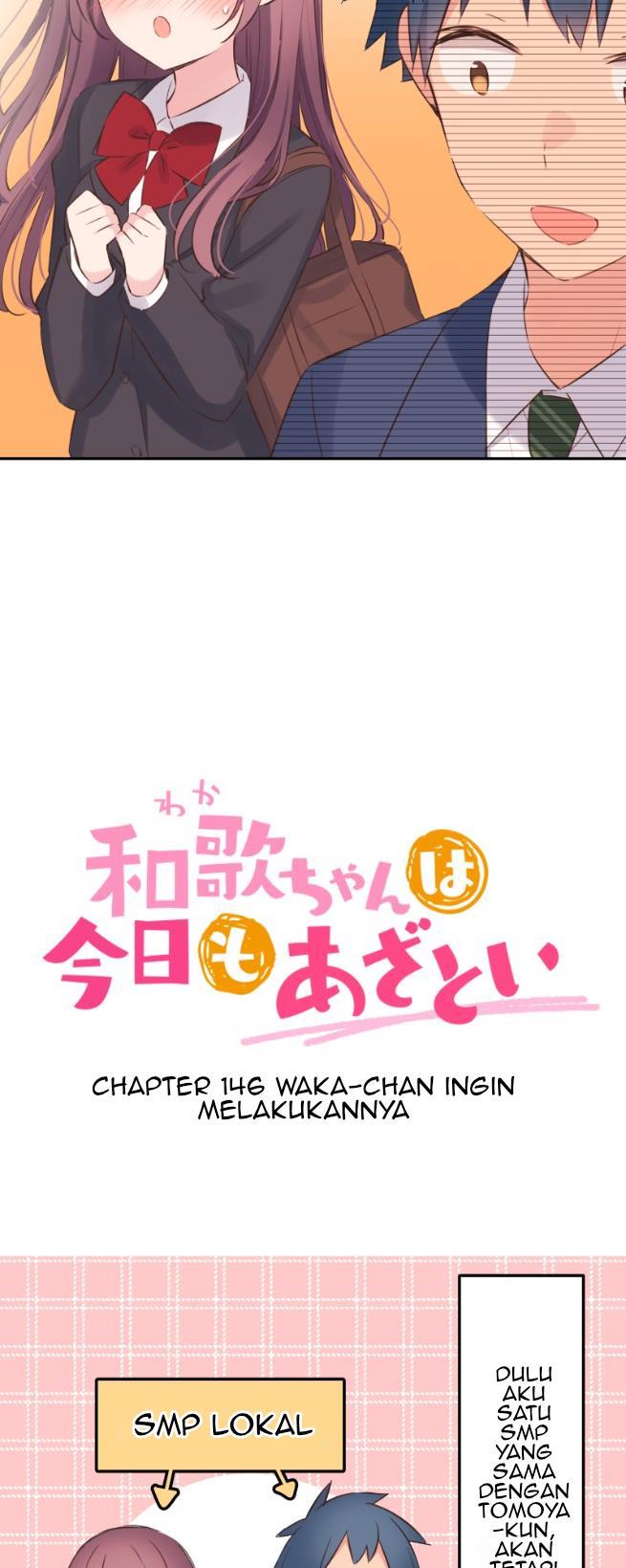 Waka-chan Is Flirty Again Chapter 146 - halaman 5