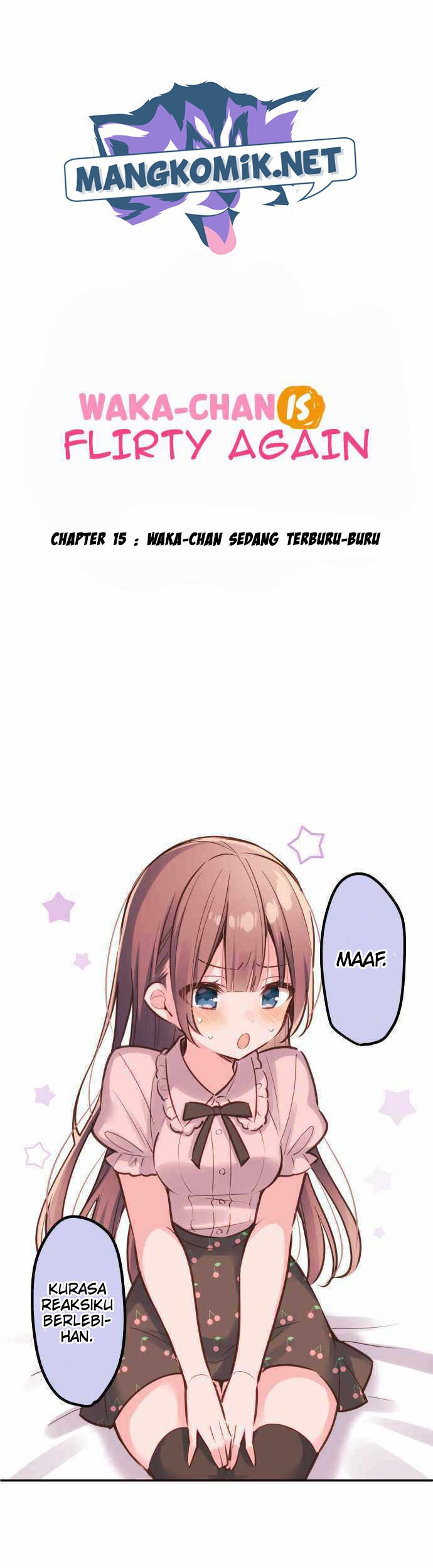 Waka-chan Is Flirty Again Chapter 15 - halaman 2