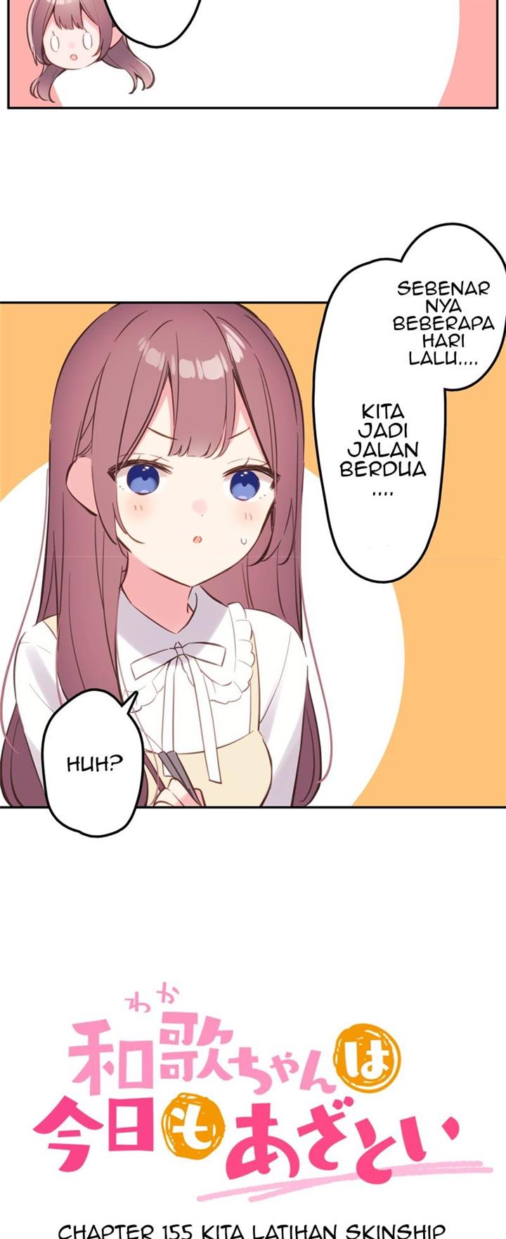 Waka-chan Is Flirty Again Chapter 155 - halaman 4