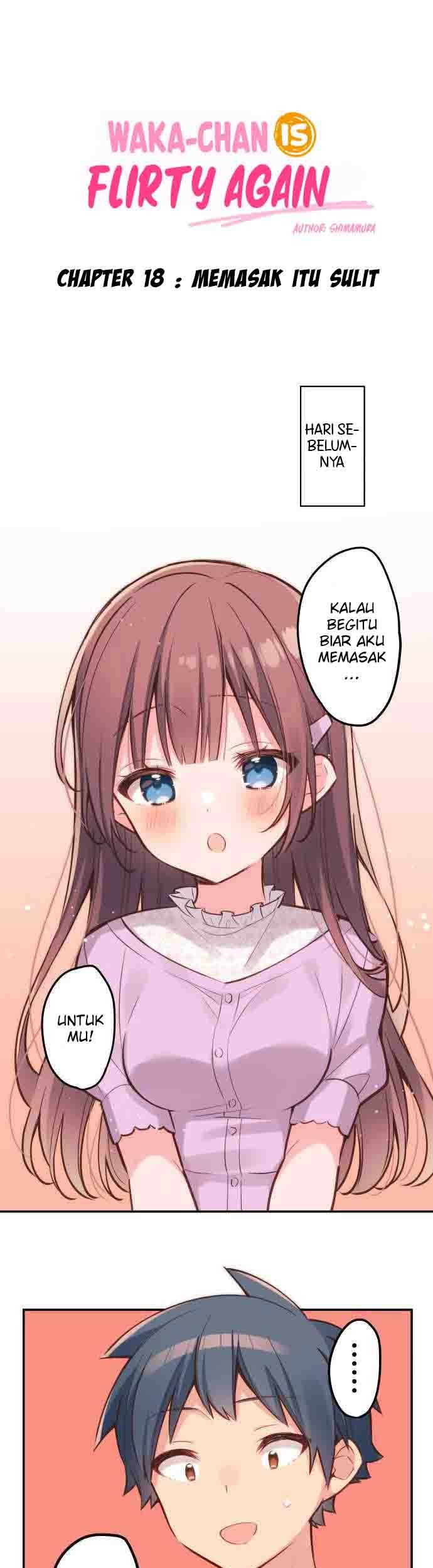 Waka-chan Is Flirty Again Chapter 18 - halaman 4