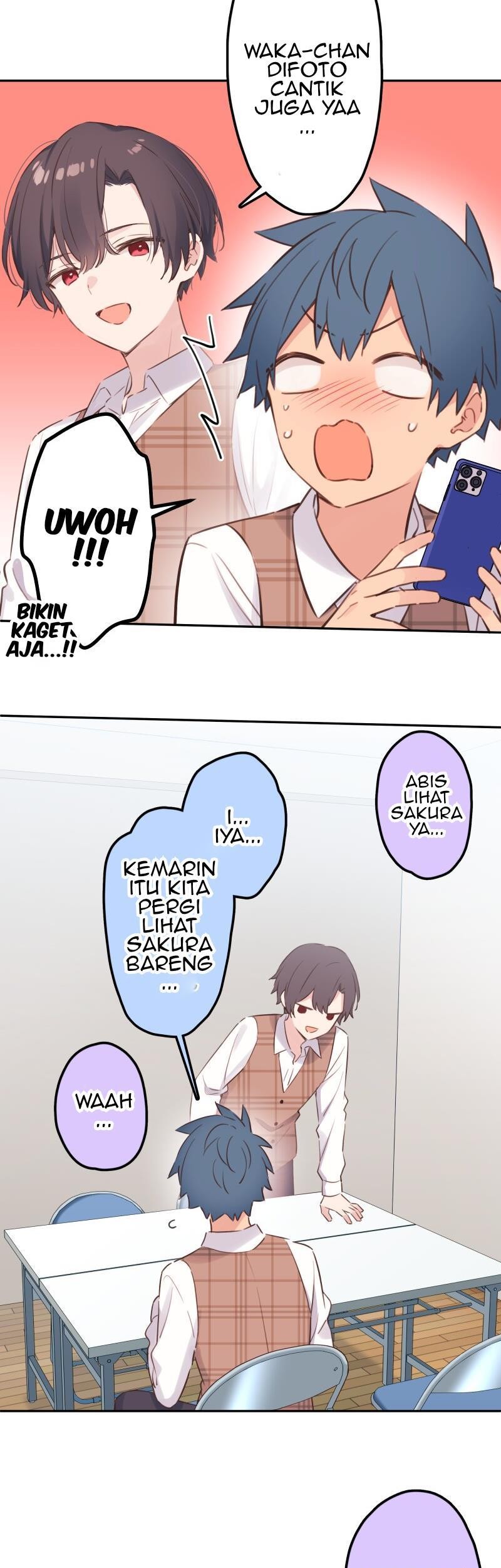 Waka-chan Is Flirty Again Chapter 184 - halaman 18
